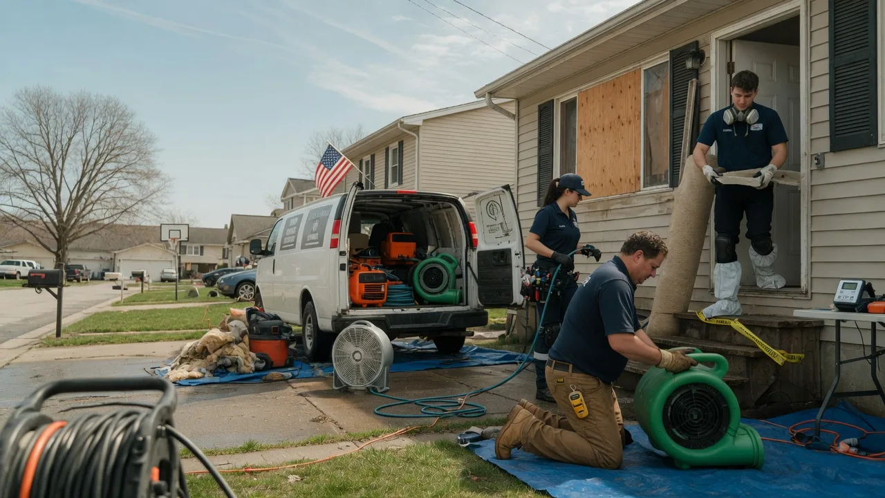Water Damage Restoration in Millersburg, IN near me